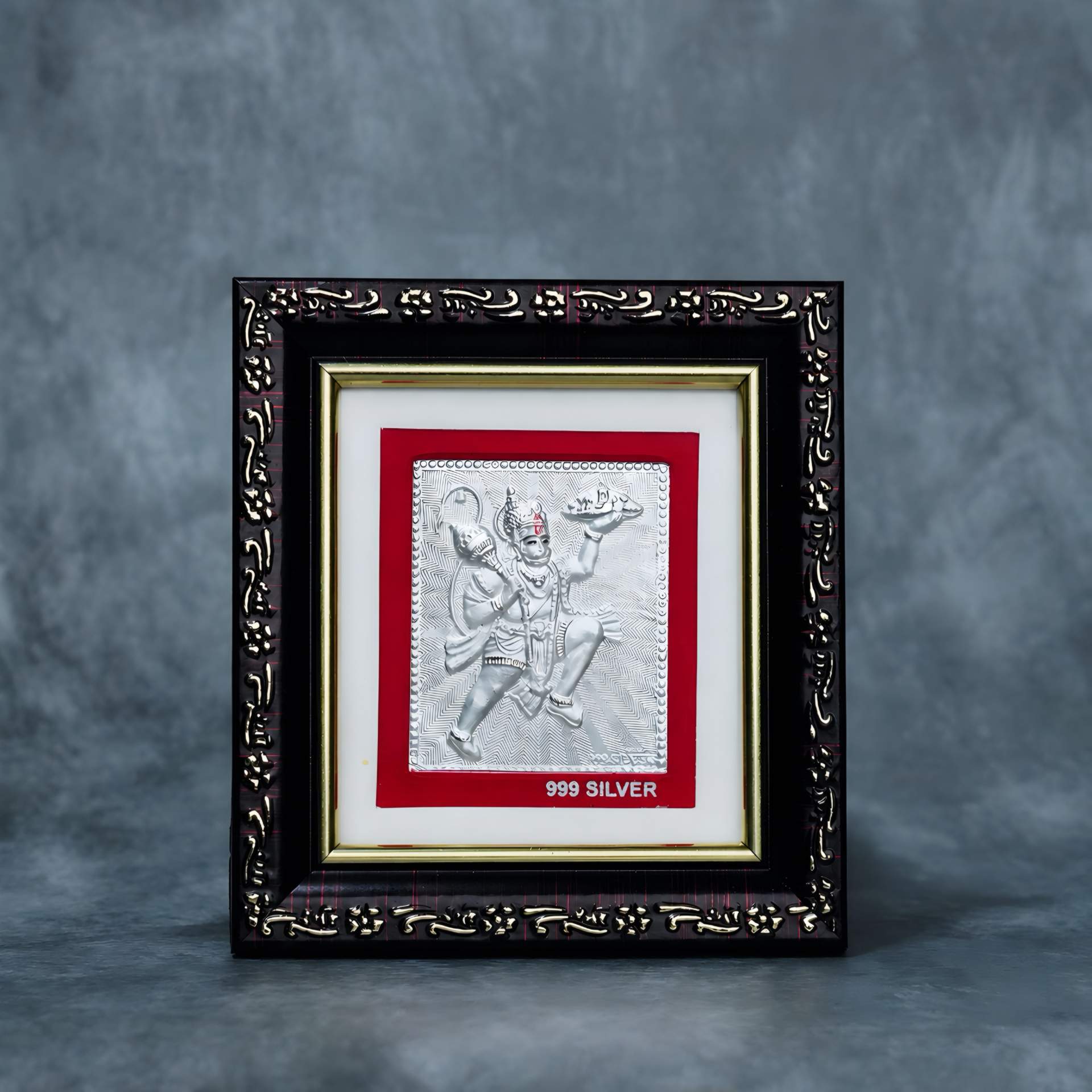 999 Silver Divya Hanuman Premium Classic Frame