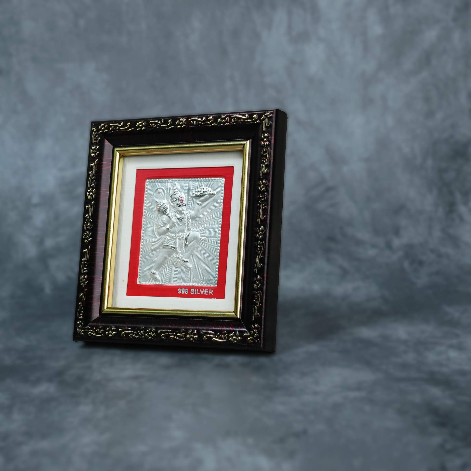 999 Silver Divya Hanuman Premium Classic Frame