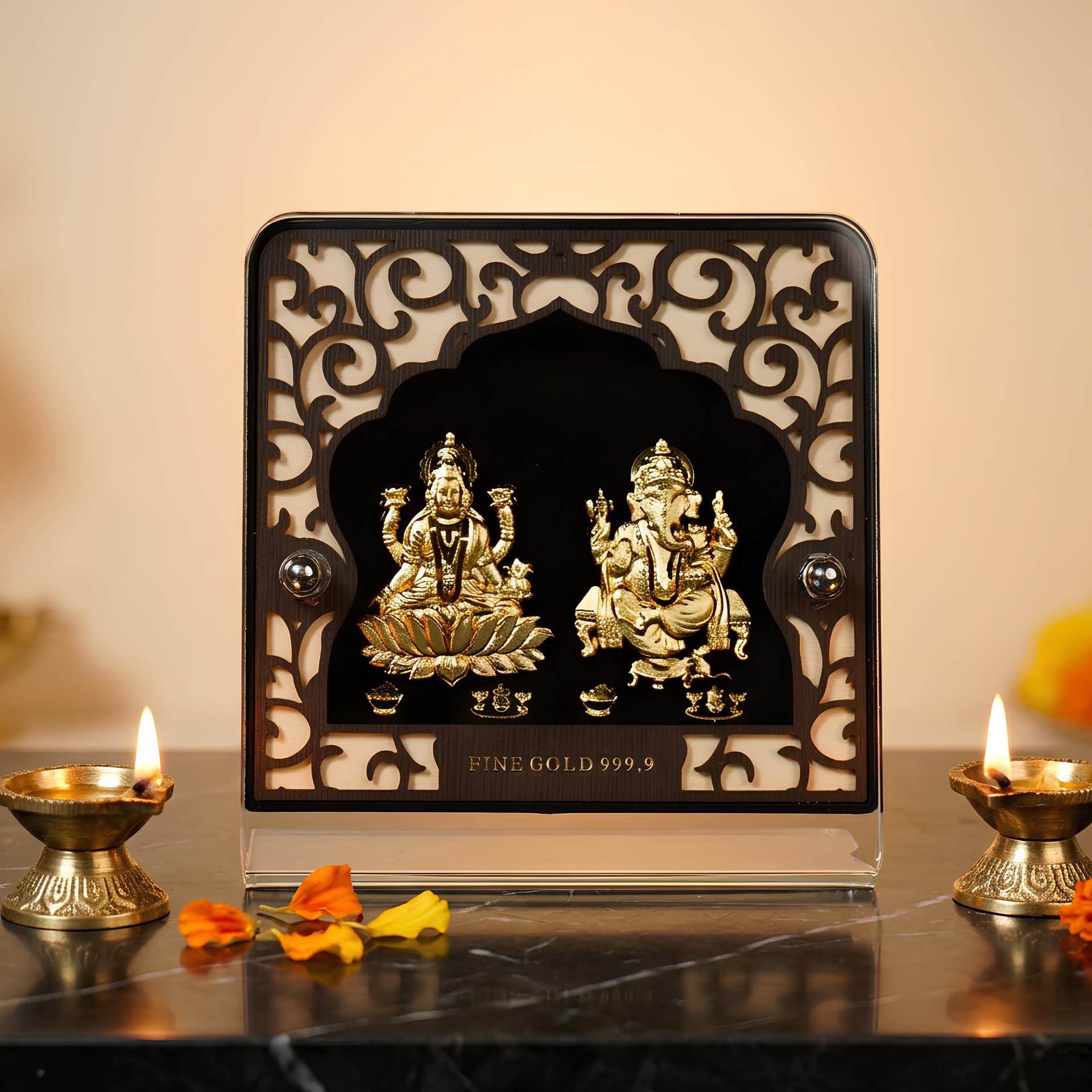 999 Silver Lakshmi Ganesha Collectible Gift Card - Image 10