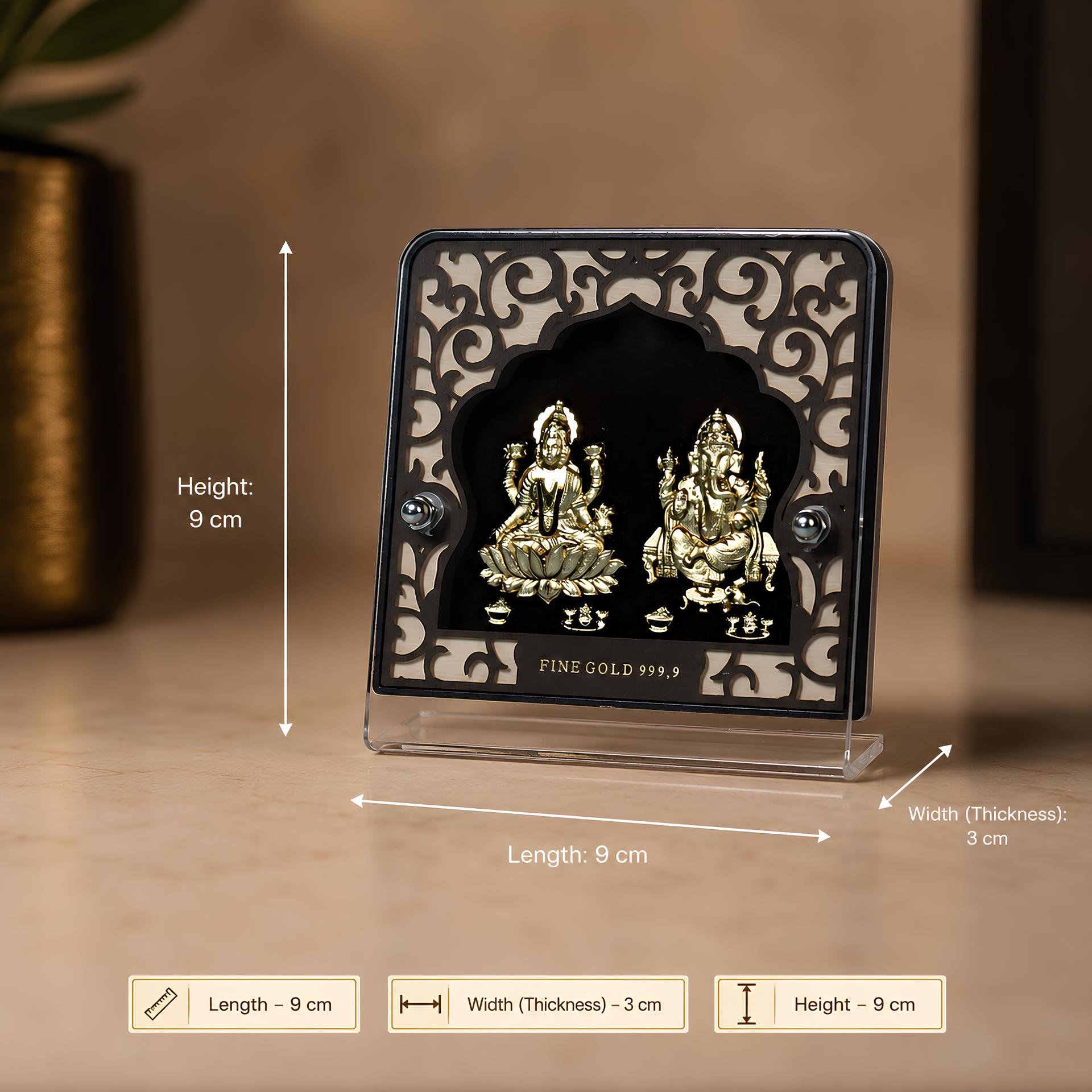 999 Silver Lakshmi Ganesha Collectible Gift Card - Image 8