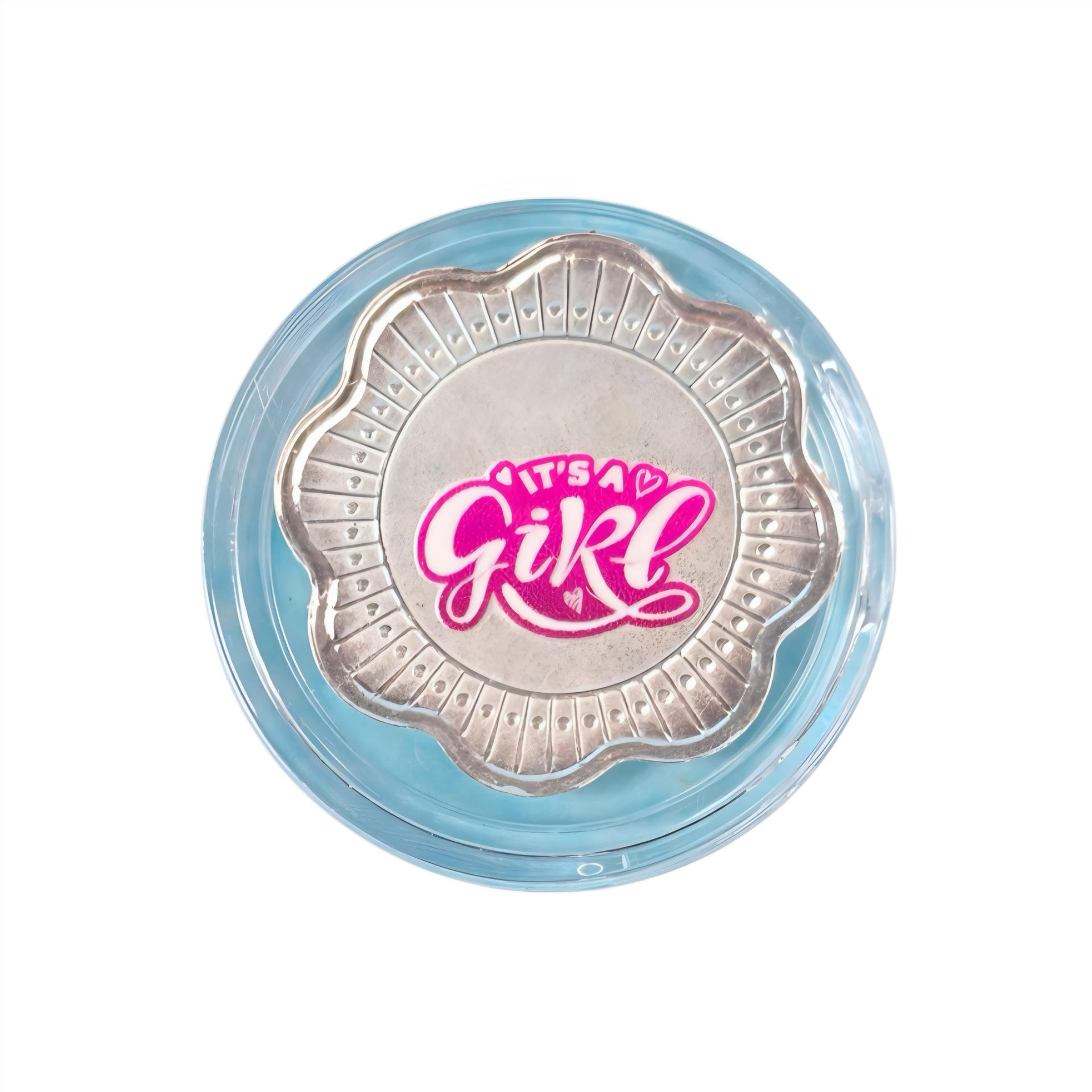 Baby Girl 999 Silver Keepsake Coin Gift Box - Image 4