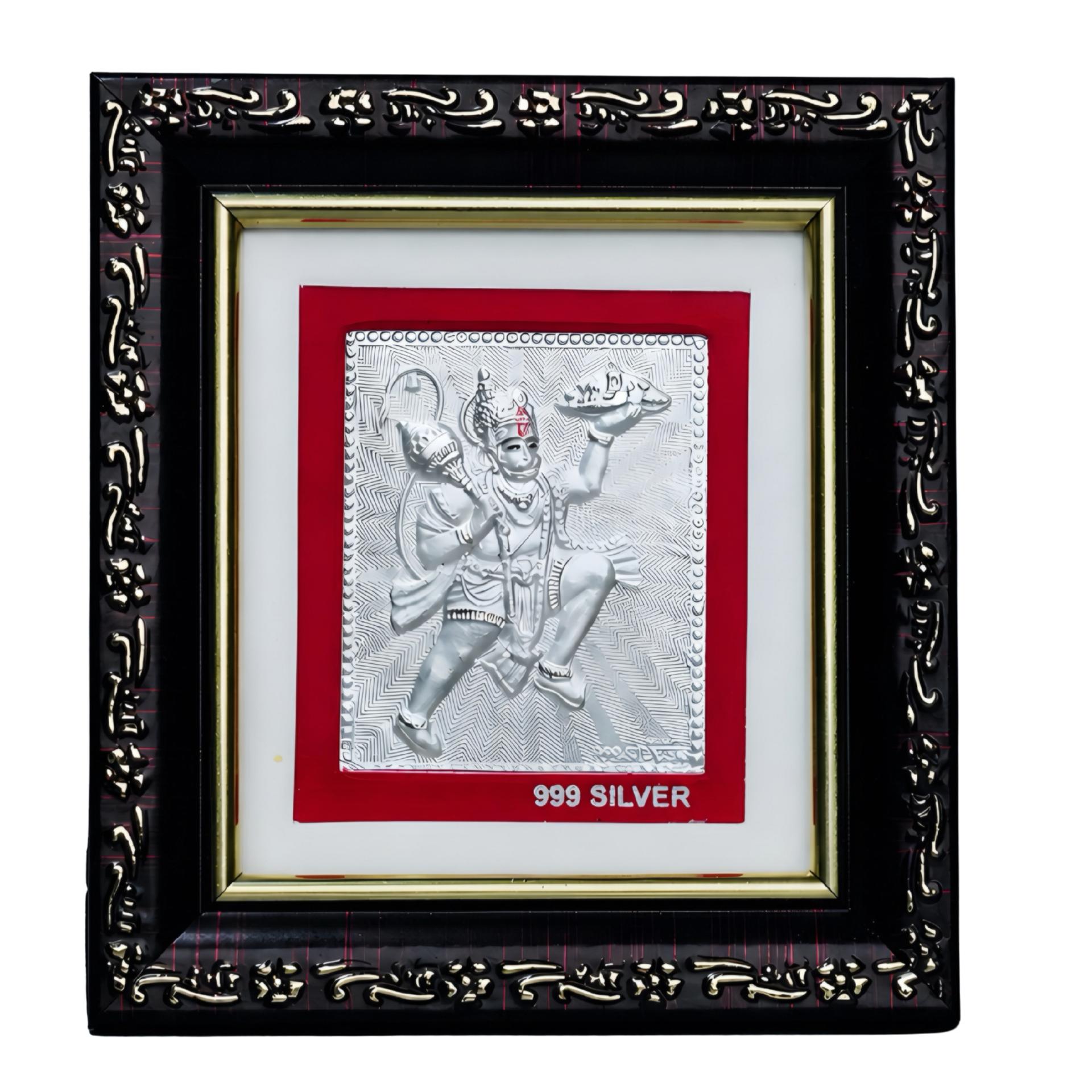 999 Silver Divya Hanuman Premium Classic Frame - Image 7
