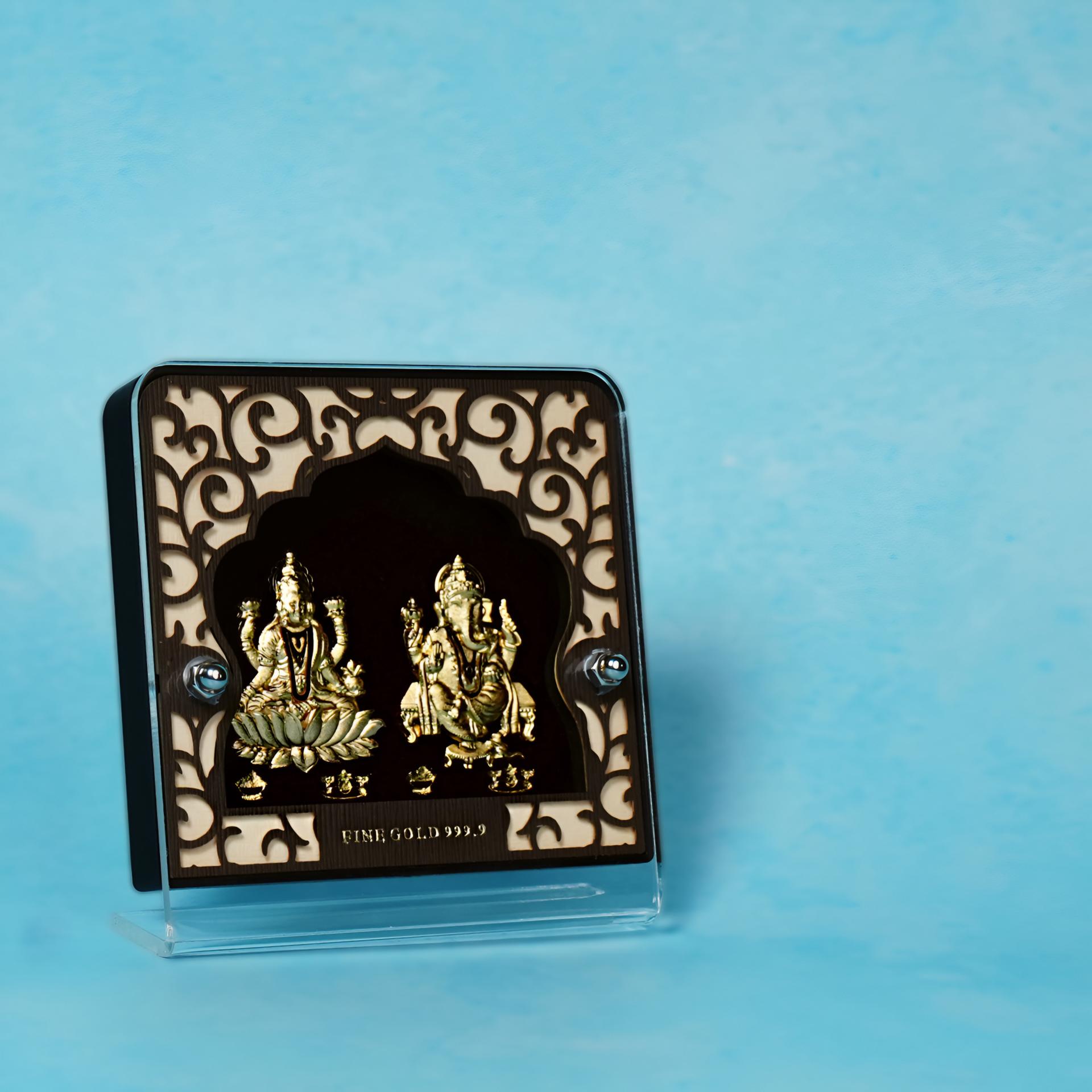 999 Silver Lakshmi Ganesha Collectible Gift Card - Image 3