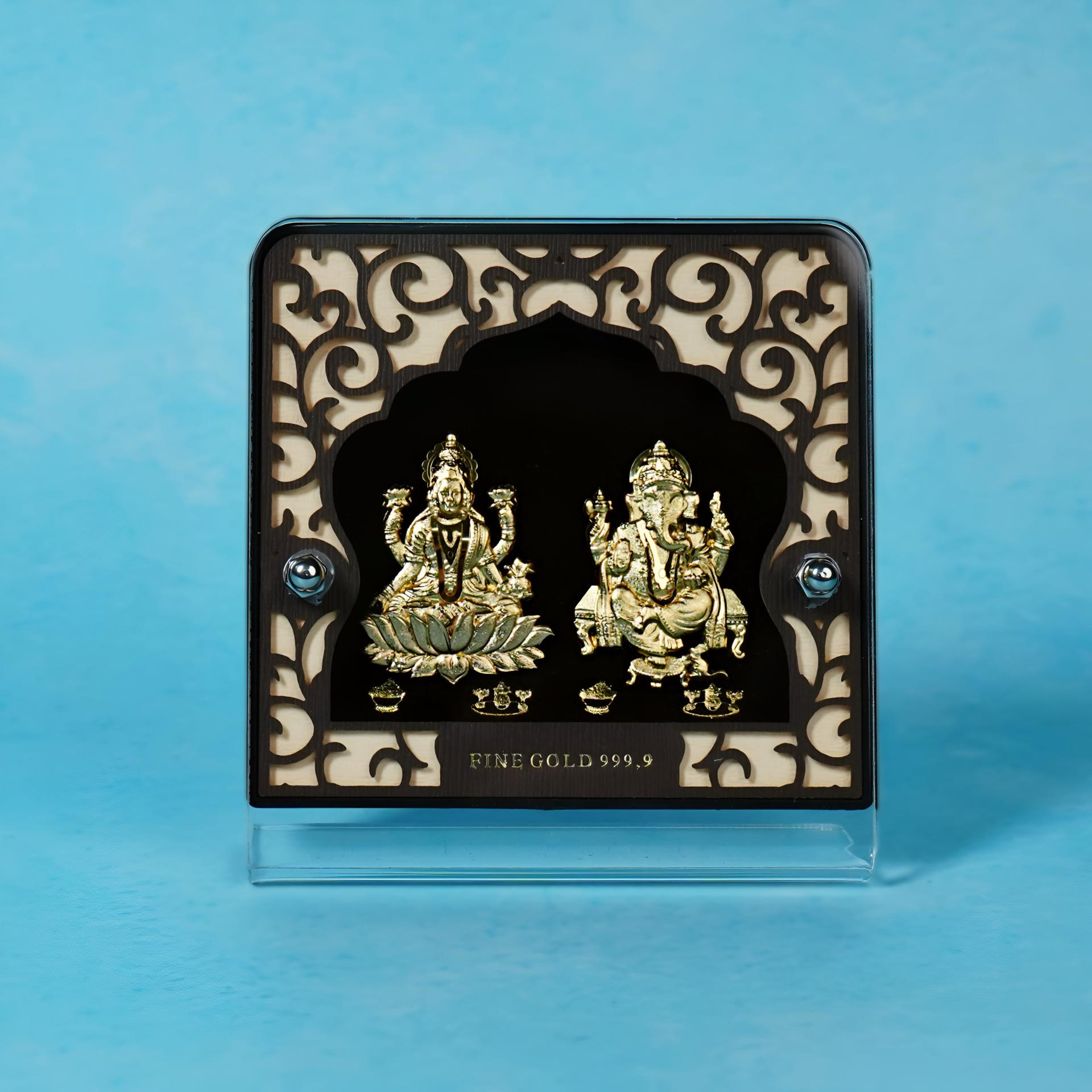 999 Silver Lakshmi Ganesha Collectible Gift Card - Image 5