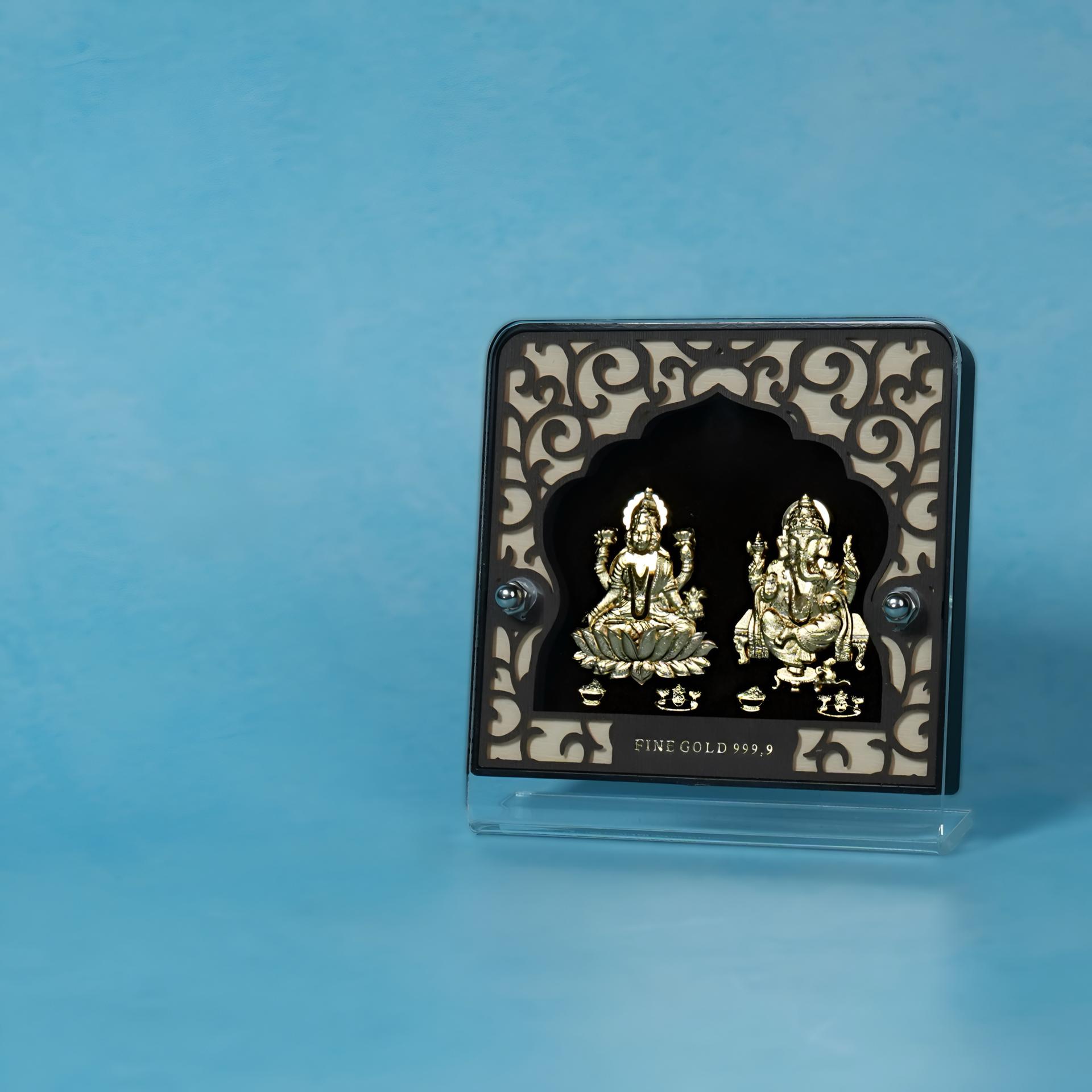 999 Silver Lakshmi Ganesha Collectible Gift Card - Image 7
