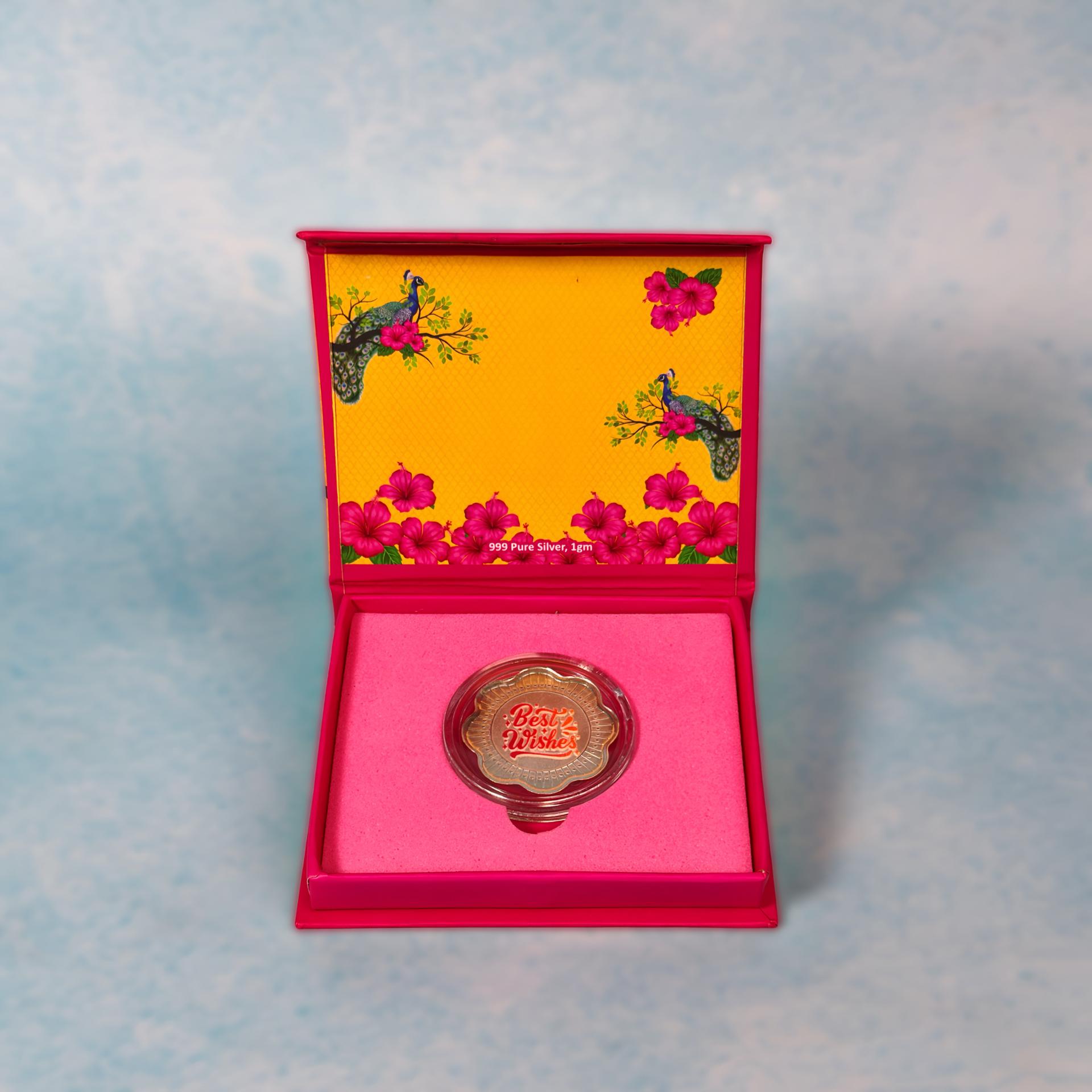 Best Wishes 999 Silver Coin Gift Box - Image 6