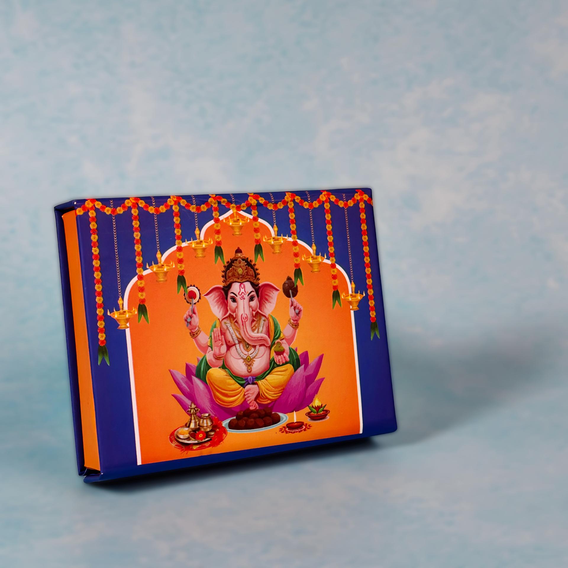 Lord Ganesha 999 Silver Devotional Coin Gift Box - Image 5