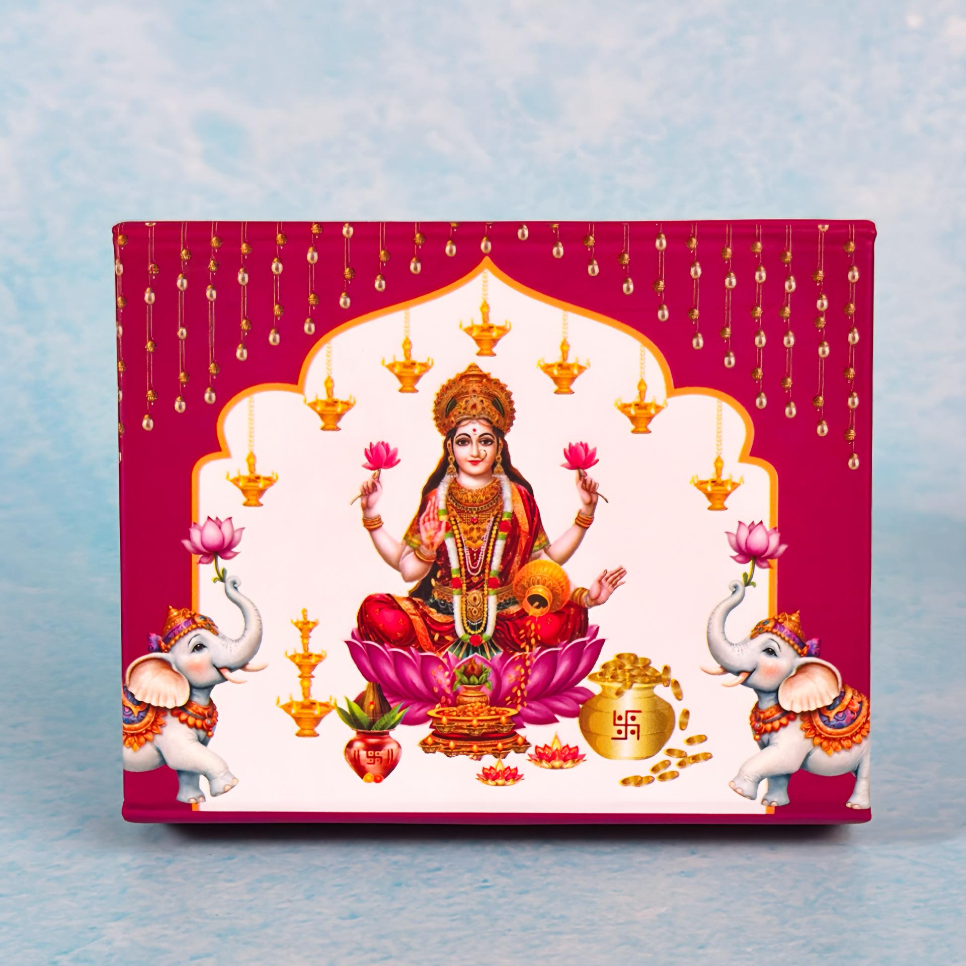 Mahalakshmi 999 Silver Devotional Coin Gift Box - Image 2
