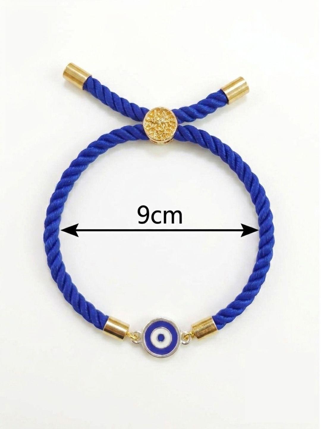 925 Sterling Silver Evil Eye Rakhi With Roli-Chawal Set - Image 6