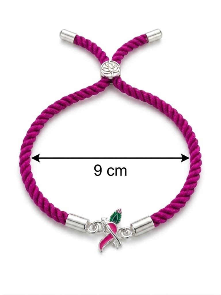 925 Sterling Silver Lord Krishna-Inspired Designer Rakhi With Roli-Chawal Set - Image 6