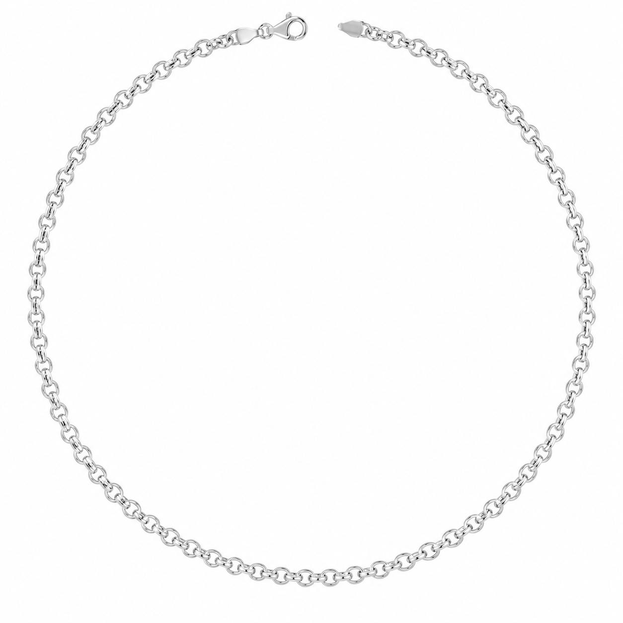 925 Sterling Silver Cable Chain Men’s Bracelet - Image 3