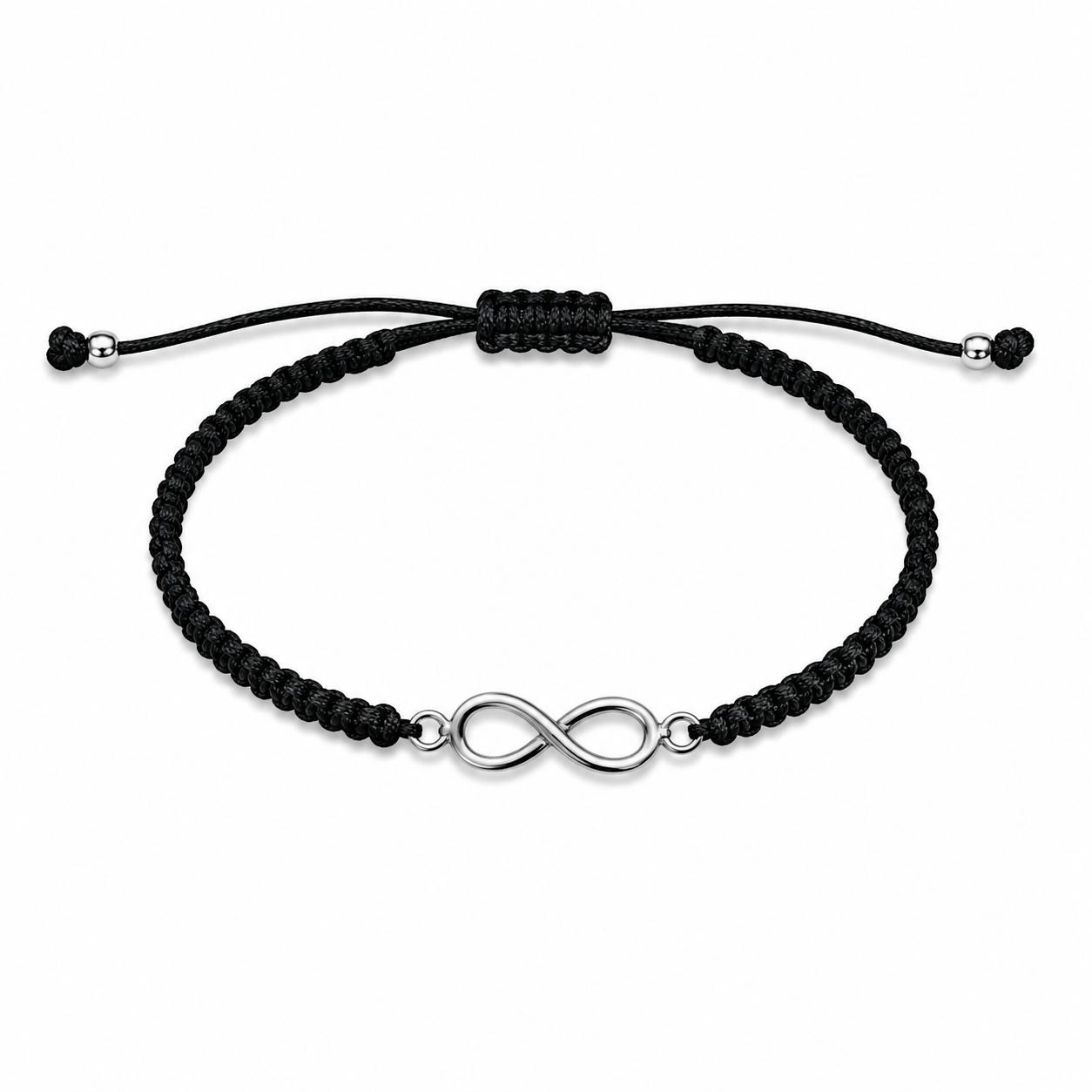 925 Sterling Silver Infinity Thread Bracelet