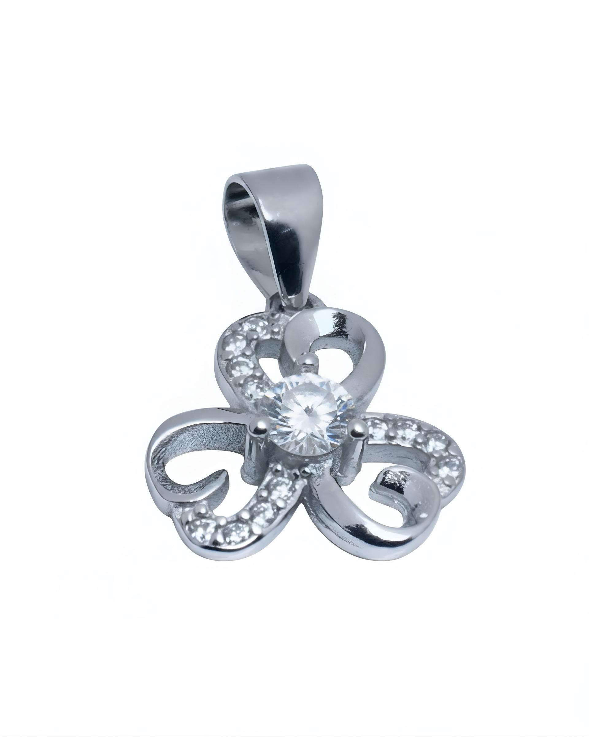 925 Sterling Silver Bloom Spark Pendant - Image 2
