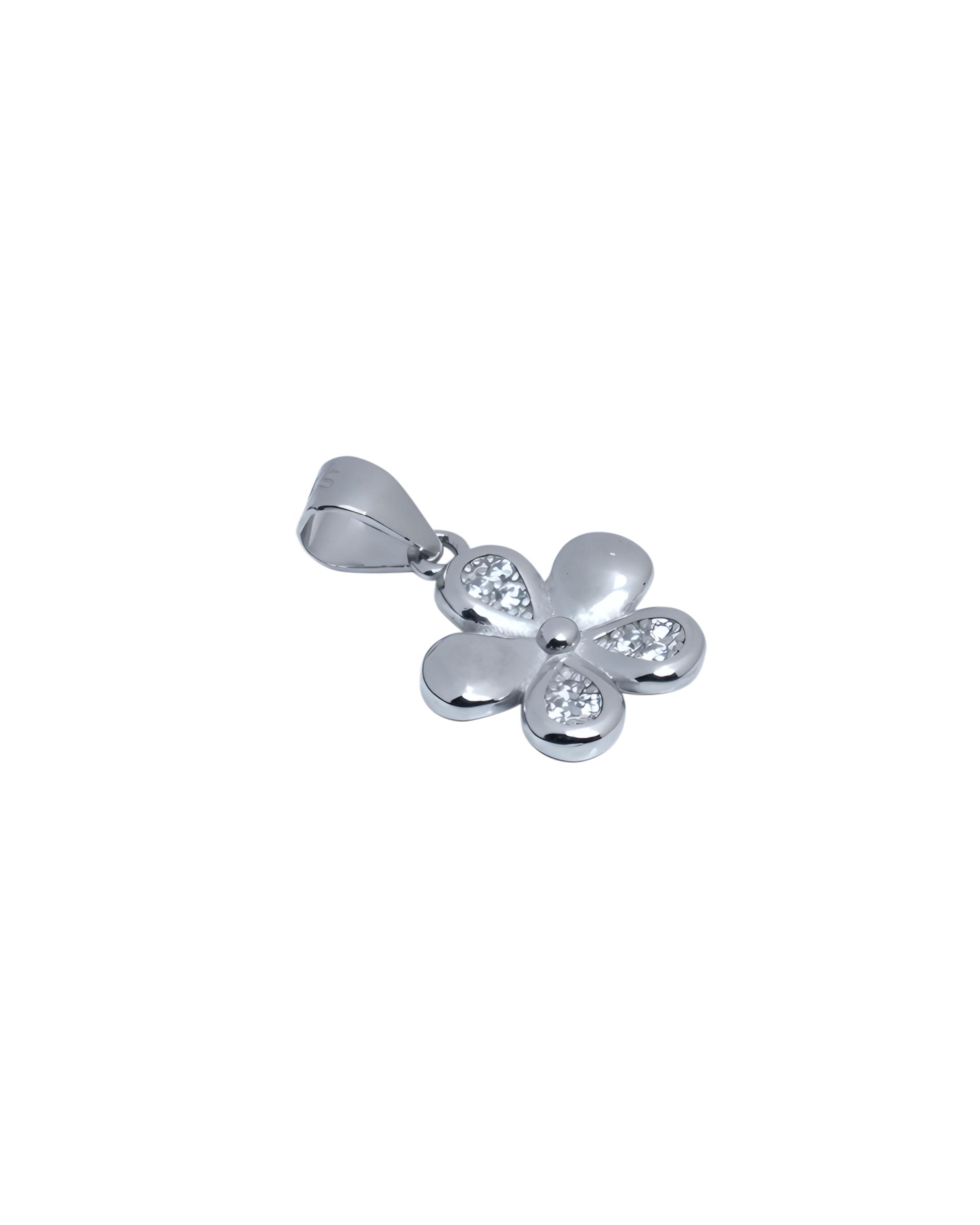 925 Sterling Silver Petal Bloom Pendant - Image 3