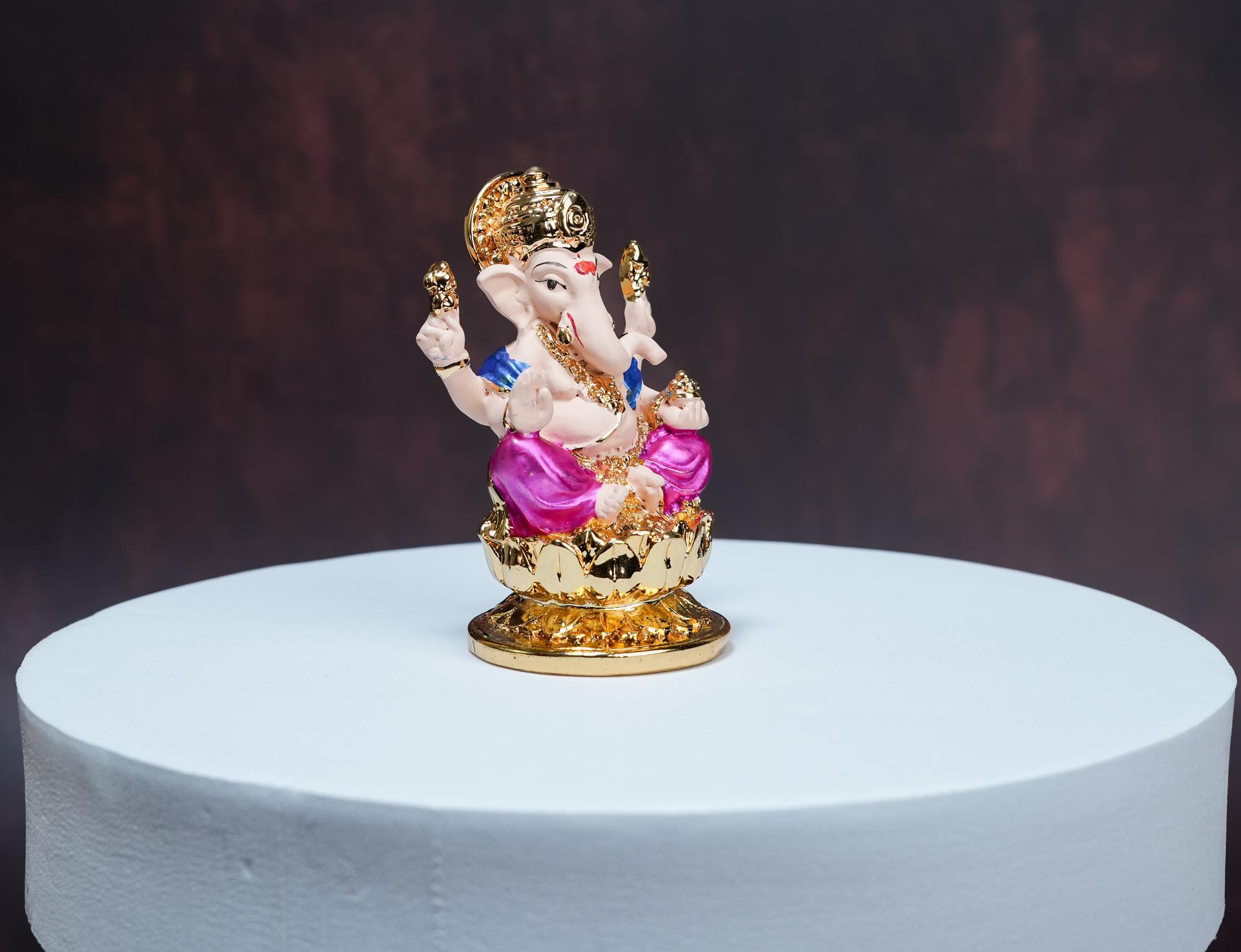 Divya Lakshmi Ganesh Idol Set - Image 3