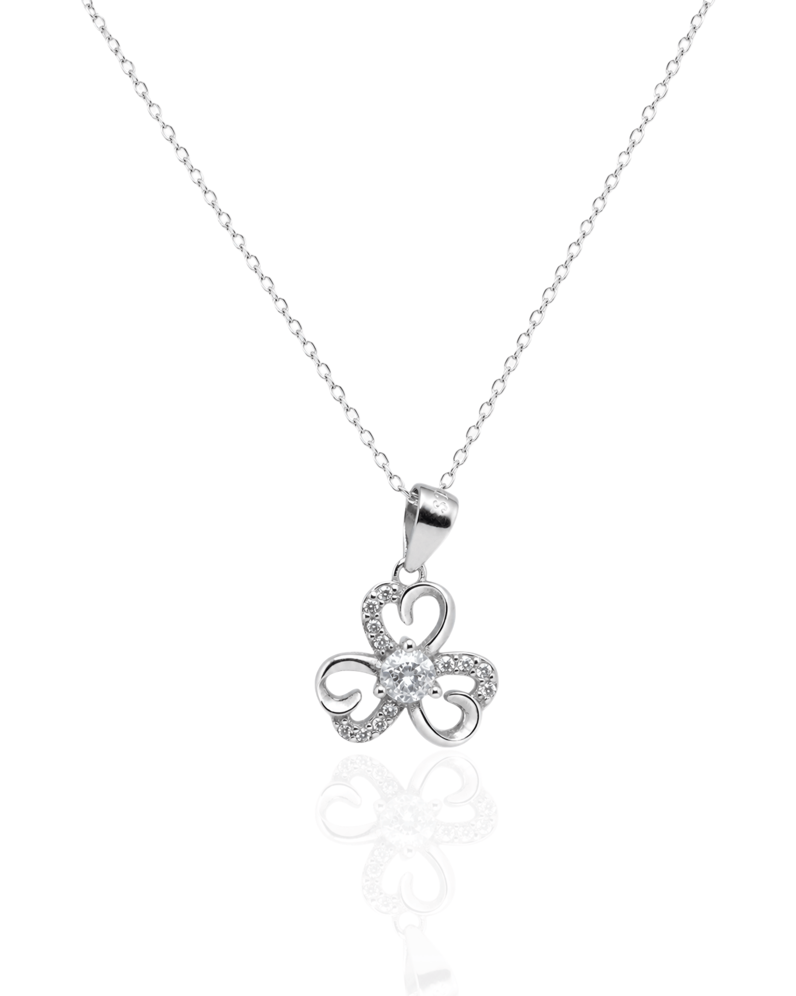 925 Sterling Silver Bloom Spark Pendant