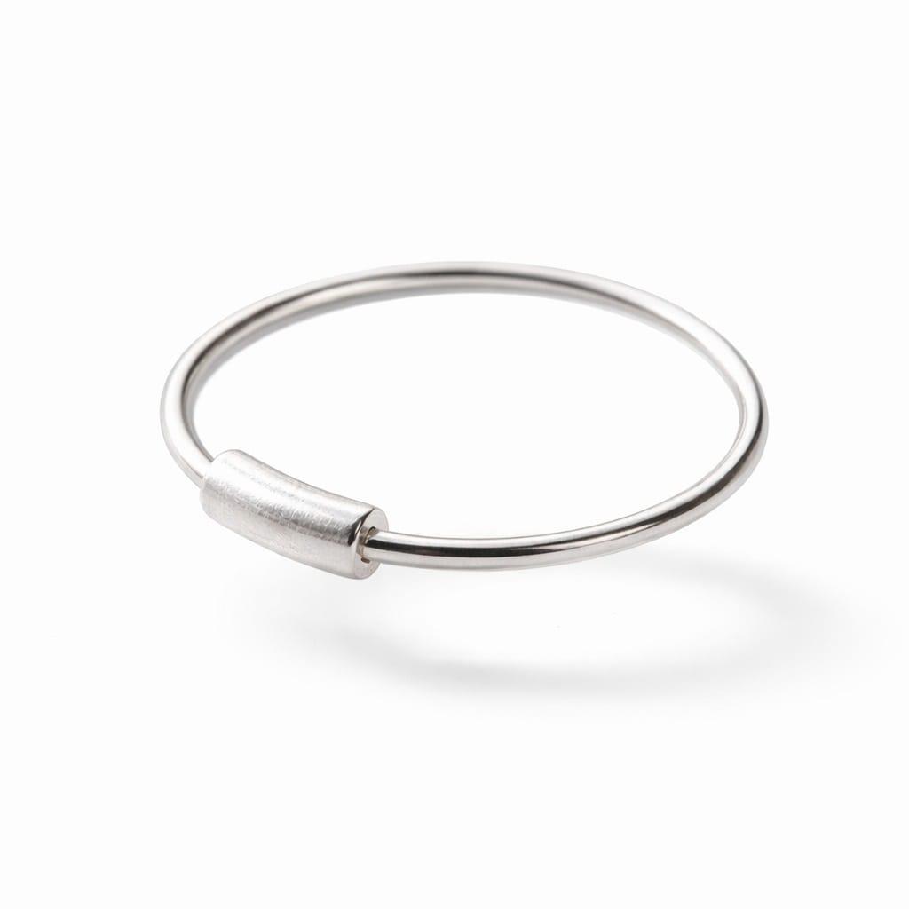 925 Sterling Silver Plain Circle Nose Ring